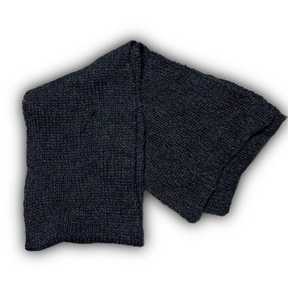 Blue Wool Scarf Patrick Malin